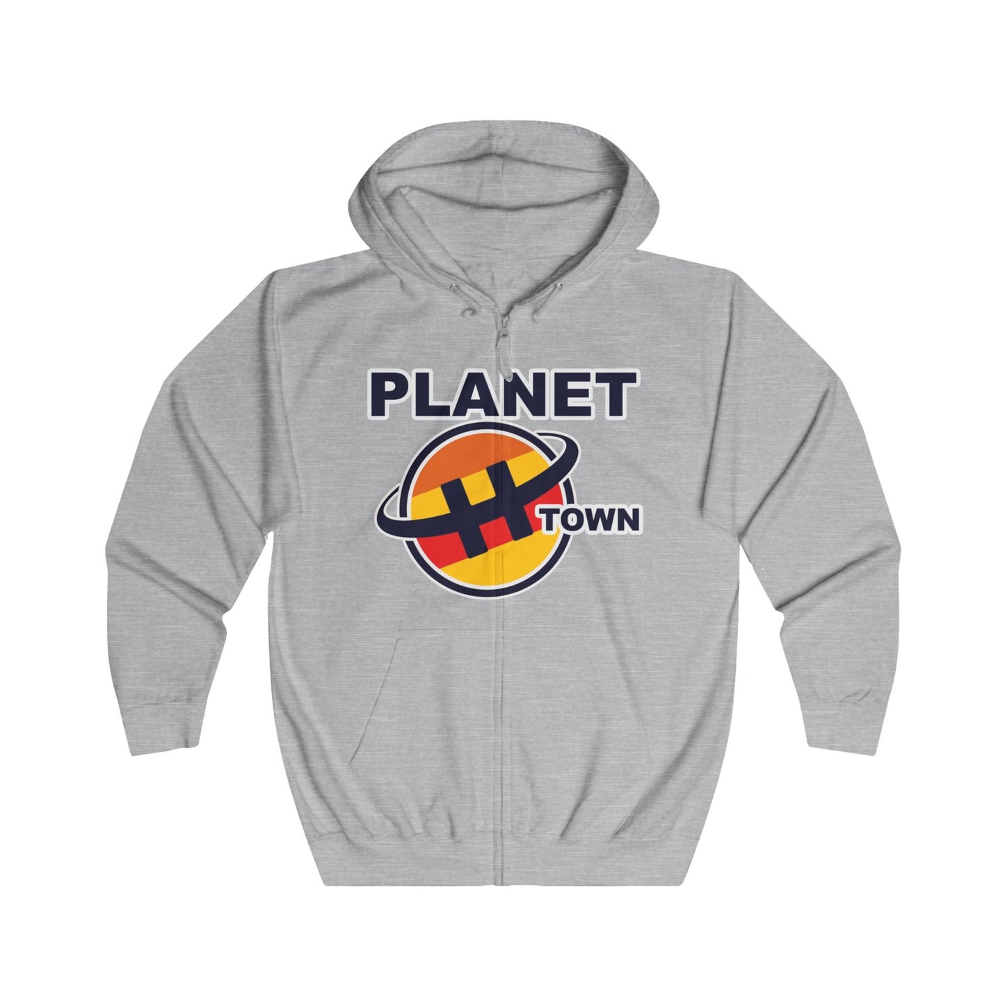 Planet H-Town Classic (Unisex) Zip Hoodie