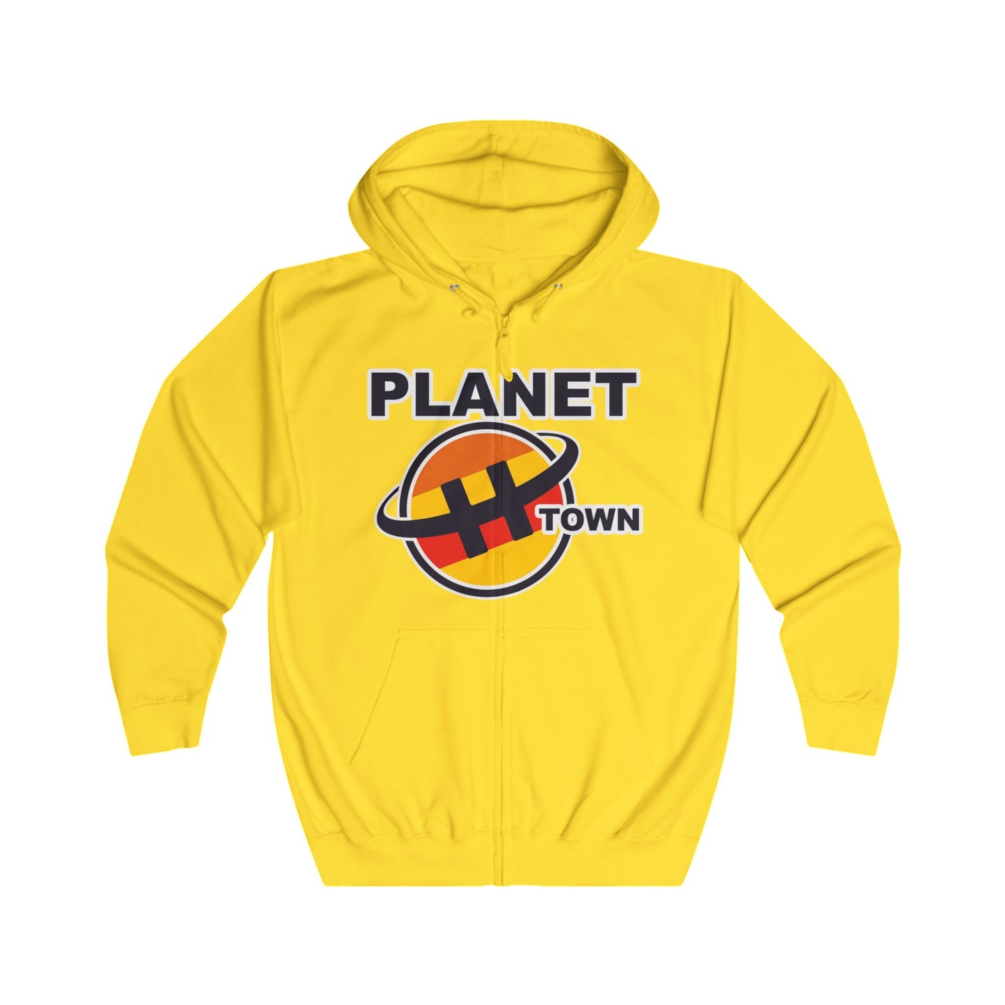 Planet H-Town Classic (Unisex) Zip Hoodie