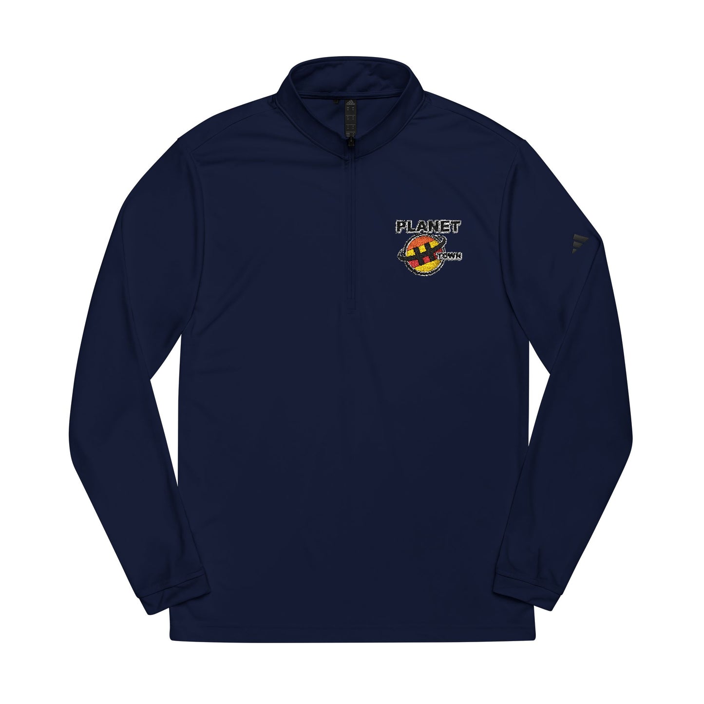 Planet H-Town Adidas® Quarter-Zip Pullover