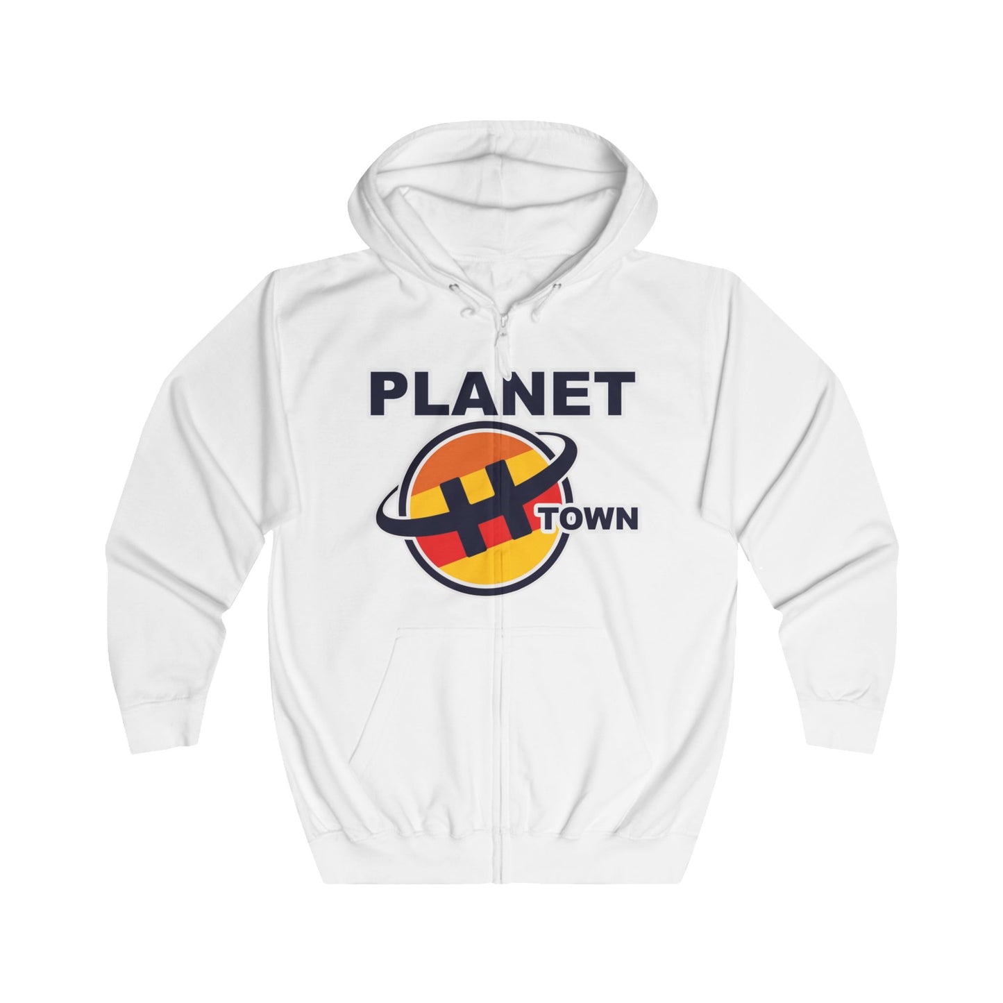 Planet H-Town Classic (Unisex) Zip Hoodie