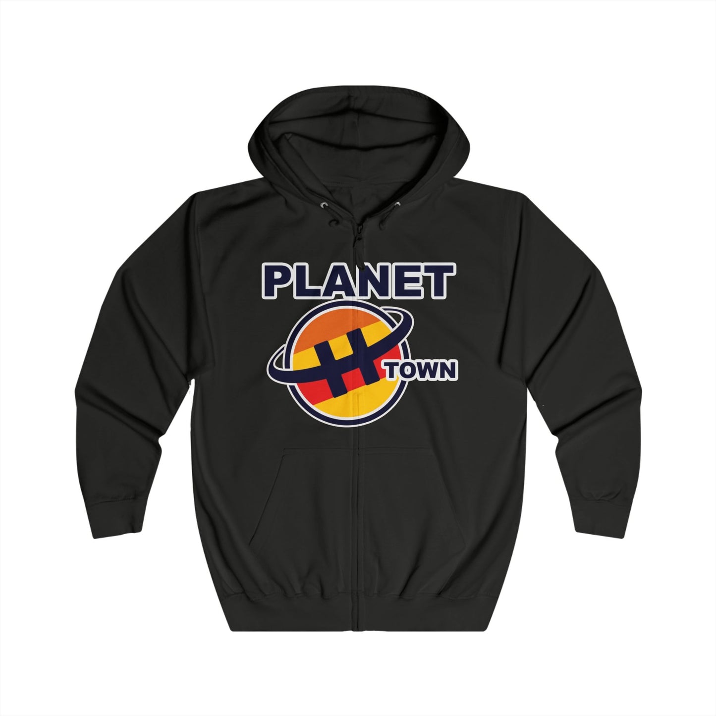 Planet H-Town Classic (Unisex) Zip Hoodie
