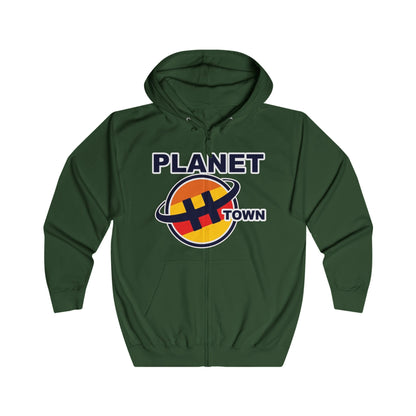 Planet H-Town Classic (Unisex) Zip Hoodie