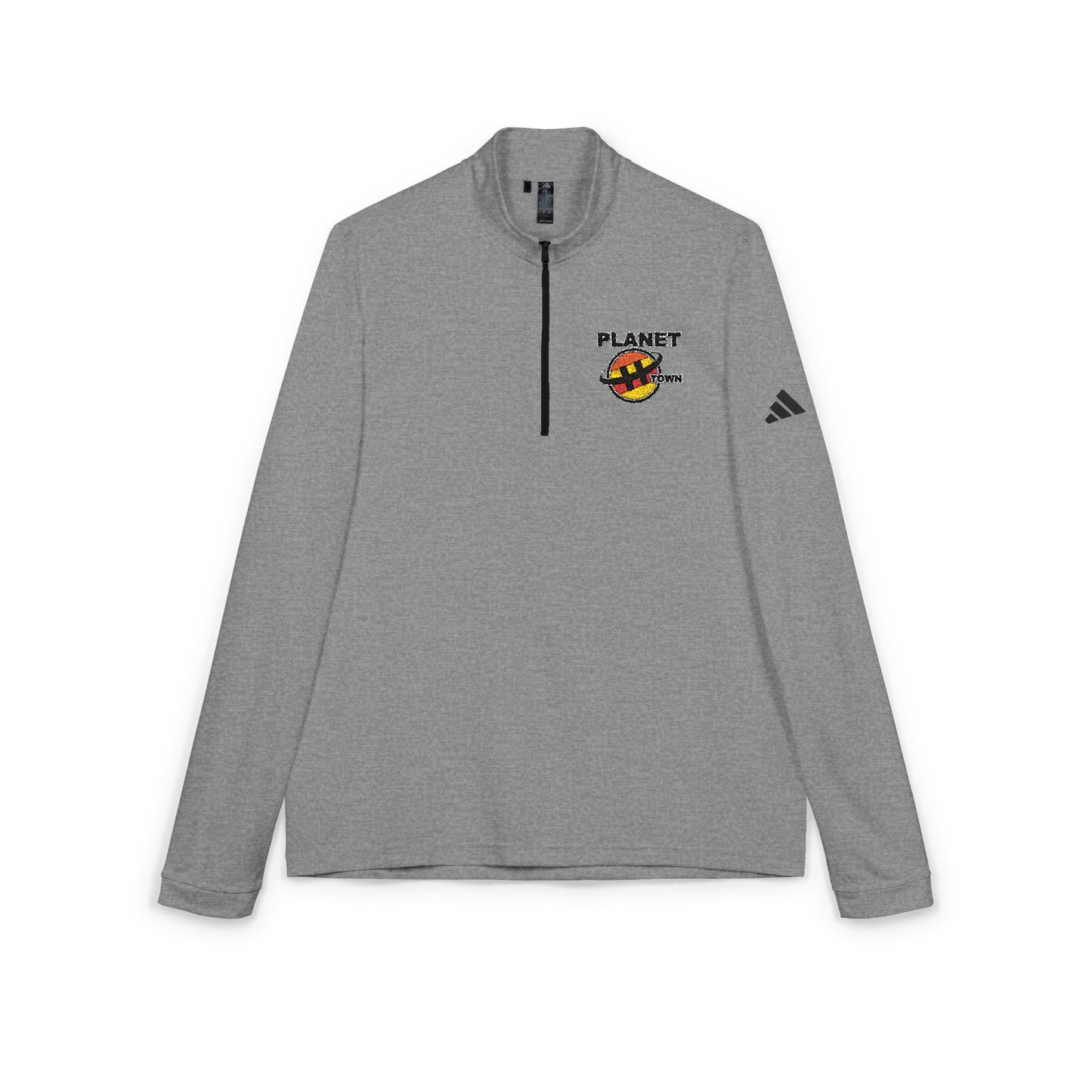 Planet H-Town Adidas® Quarter-Zip Pullover