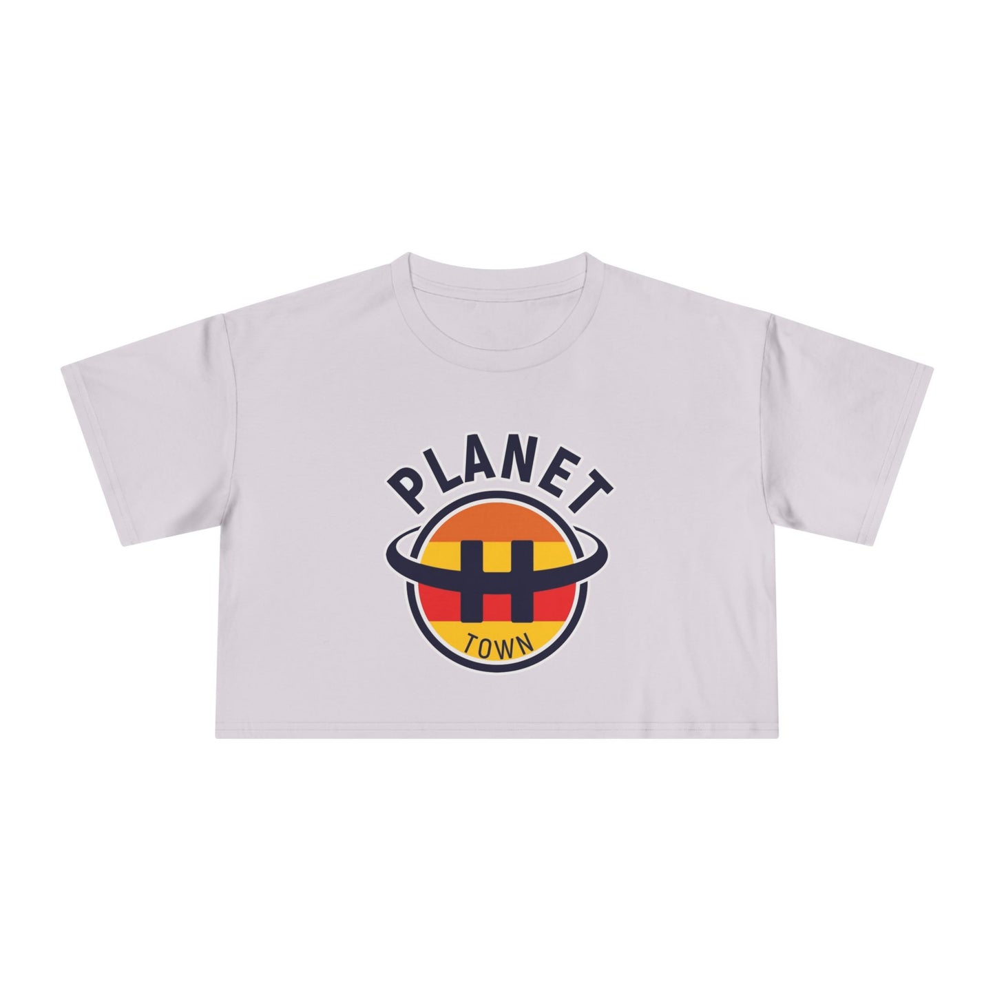 Planet H- Town Women's Crop Tee