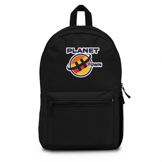 Planet H-Town Black Backpack