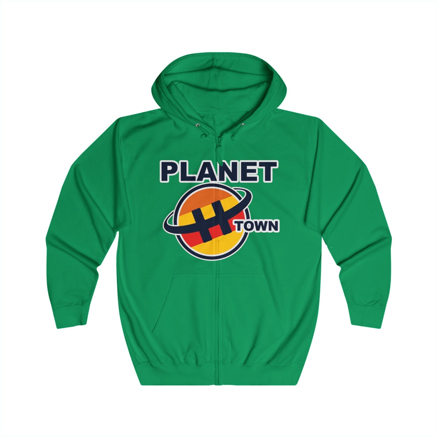 Planet H-Town Classic (Unisex) Zip Hoodie